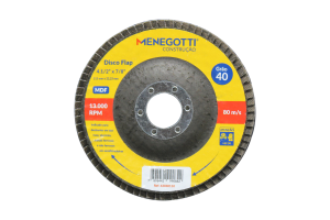 Disco Flap MDF Grão 80