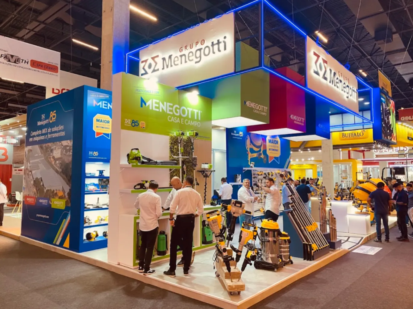 Menegotti em Foco Feira Feicon